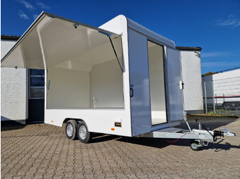 Remolque venta ambulante Verkaufsanhänger VK 420 200 aero retro 420x200x230cm Verkaufsklappe (XL) 2000kg Abverkauf Aussteller: foto 2