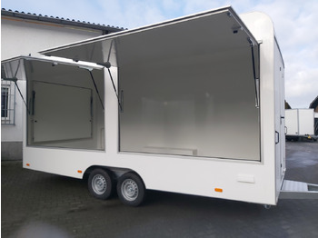 Remolque venta ambulante Verkaufsanhänger VK 523 230 aero retro 520x230x230cm 3 Verkaufsklappen 230V Licht 2700kg Abverkauf: foto 2