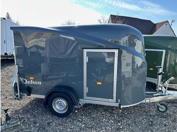 Remolque caja cerrada nuevo Cheval Liberte Debon Fourgon Cargo 2 Poly +​ Türe Eisengrau 1300 kg, 100 km/h, 300x155x168cm: foto 3