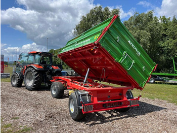 Remolque volquete agrícola Kipper Pronar T672 Eco 8t 40km/h Anhänger Auflaufbremse: foto 2