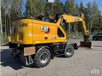 Leasing de  CAT M316 wheel excavator with tiltrotator, 3D excavation system, and grader bucket CAT M316 wheel excavator with tiltrotator, 3D excavation system, and grader bucket: foto 3