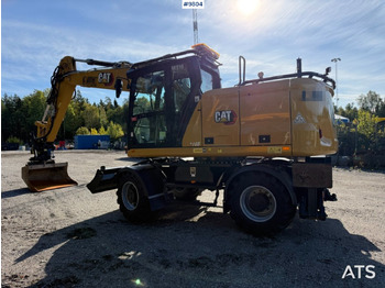 Leasing de  CAT M316 wheel excavator with tiltrotator, 3D excavation system, and grader bucket CAT M316 wheel excavator with tiltrotator, 3D excavation system, and grader bucket: foto 5