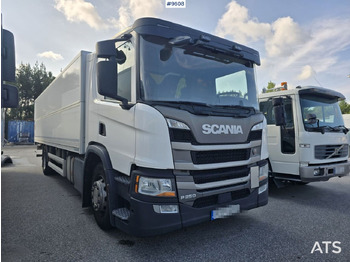 Camión caja cerrada Scania P250 Liftable and lowerable body: foto 2