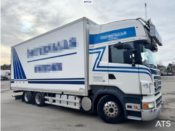 Camión caja cerrada Scania R480/470 6x2 Box Truck with full side opening (VIDEO): foto 2