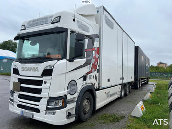 Camión caja cerrada SCANIA R