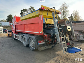 Camión volquete, Máquina quitanieve Tipper truck, Scania G410, Front plow, Salt spreader (See video): foto 3