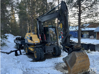 Excavadora de ruedas VOLVO EW160D