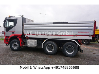 Camión portacontenedore/ Intercambiable Iveco Trakker 500 BL 6x4 *Retarder/11m³/Wechselkipper: foto 3