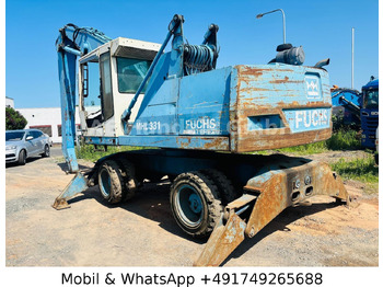 Excavadora de ruedas Terex MHL 331 Umschlagbagger: foto 5