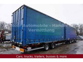 Remolque con toldo Wecon AWZ218 Tiefgekoppelt Tandem BDF+Brücke*Tautliner: foto 1