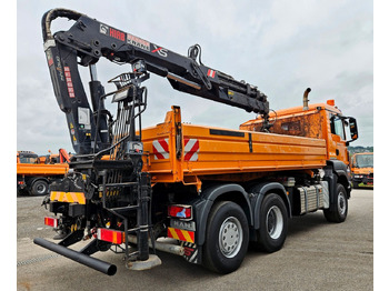 Camión volquete, Camión grúa MAN TGS 28.360 6x4-4 HIAB 144E-4 Kran Euro5: foto 3