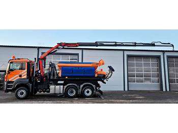 Camión volquete, Camión grúa MAN TGS 28.400 6x4-4 BL Palfinger PK12002 Kran Euro5: foto 3