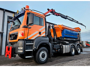 Camión volquete, Camión grúa MAN TGS 28.400 6x4-4 BL Palfinger PK12002 Kran Euro5: foto 2