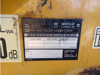 Retroexcavadora CAT 428F2: foto 5