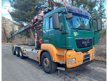 Leasing de MAN TGS 35.480 8x4, E5, Fassi F235CXP Kran+Abroll  MAN TGS 35.480 8x4, E5, Fassi F235CXP Kran+Abroll: foto 1