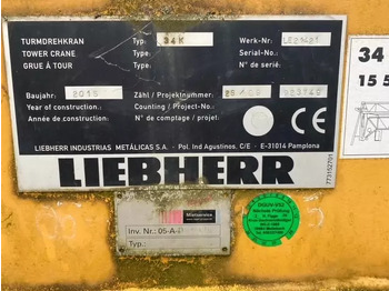 Leasing de  2015 Liebherr 34 K 2015 Liebherr 34 K: foto 5