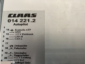 Unidad de control CLAAS