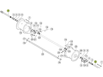 Eje delantero JAGUAR