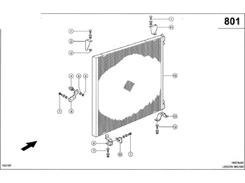 Enfriador de aceite CLAAS