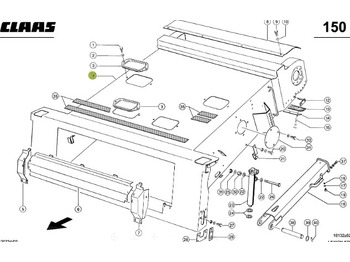Sistema de admisión de aire CLAAS