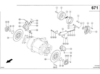 Discos de freno CLAAS