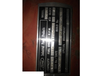 Motor para Maquinaria agrícola Ford 2722E - Silnik [CZĘŚCI]: foto 2