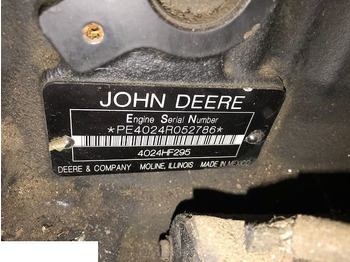 Motor y piezas JOHN DEERE