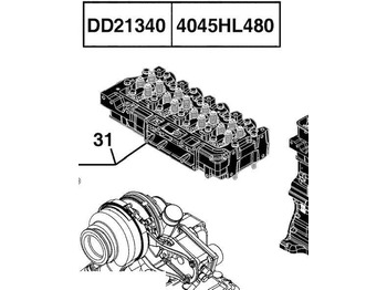 Cabezal de bloque JOHN DEERE