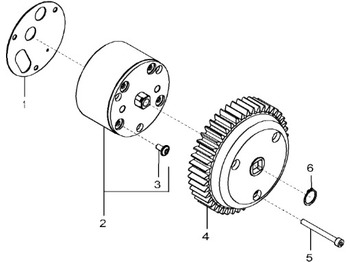 Motor y piezas JOHN DEERE