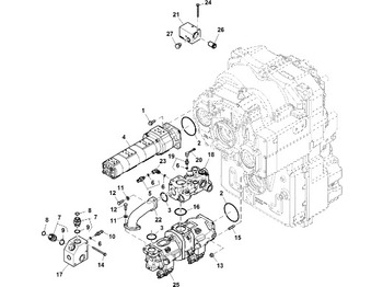 Bomba hidráulica JOHN DEERE