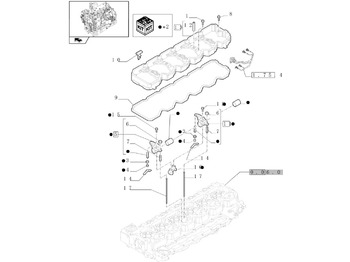 Motor y piezas NEW HOLLAND