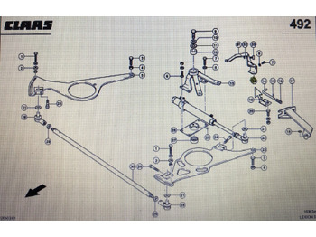 Piezas de recambio CLAAS