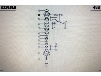 Piezas de recambio CLAAS