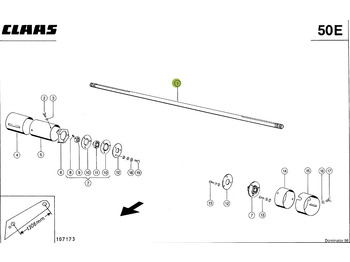 Piezas de recambio CLAAS