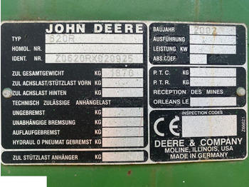 Piezas de recambio JOHN DEERE