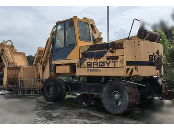 Excavadora de ruedas