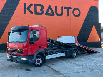 Camión portavehículos DAF LF 250 4x2 Jige Simplex 5T / 2x WINCH / platform L=5498 mm: foto 2