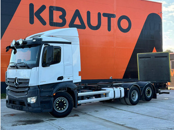 Camión portacontenedore/ Intercambiable MERCEDES-BENZ Antos 2545