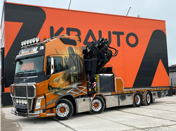Camión caja abierta, Camión grúa Volvo FH 540 8x2 Fassi F950RA2.28 + JIB L616 + WINCH / EXTENDABLE PLATFROM: foto 2