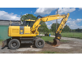 Excavadora de ruedas KOMATSU PW140