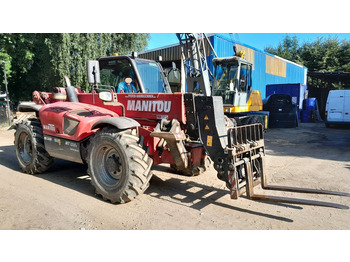 Cargadora de ruedas telescópica MANITOU MT 1235S: foto 2
