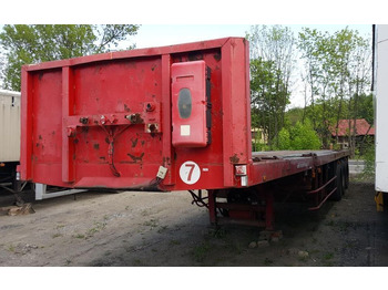 Semirremolque plataforma/ Caja abierta ACTM 28 M ROZSUWANA 3 OSIE SKRĘTNE ORYGINAŁ: foto 2