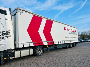 Semirremolque plataforma/ Caja abierta Mega Gabelstaplertransporter Ladebordwand9t: foto 3