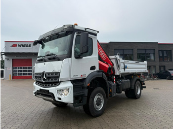Leasing de Mercedes-Benz Arocs 1835 4x4 Allrad Fassi F135 Kran Kipper Mercedes-Benz Arocs 1835 4x4 Allrad Fassi F135 Kran Kipper: foto 1 Leasing de Mercedes-Benz Arocs 1835 4x4 Allrad Fassi F135 Kran Kipper Mercedes-Benz Arocs 1835 4x4 Allrad Fassi F135 Kran Kipper: foto 1