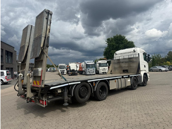 Camión caja abierta Scania G450 Baumaschinentransporter mit Rampen: foto 4