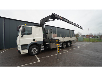 Camión grúa DAF CF 85.360 6x2 OPEN BOX WITH HMF 5300 CRANE: foto 2