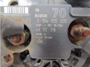 Sistema eléctrico para Vehículo municipal DENNIS ELITE II BOSCH ALTERNATOR P/NO 0124555005: foto 3