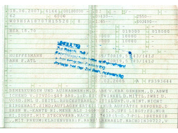 Remolque multilift/ Portacontenedores de cadenas Hüffermann HSA 18.70 Schlittenabroller Containeranhänger 2x: foto 3 Remolque multilift/ Portacontenedores de cadenas Hüffermann HSA 18.70 Schlittenabroller Containeranhänger 2x: foto 3