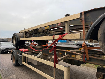 Remolque multilift/ Portacontenedores de cadenas Hüffermann HSA 18.70 Schlittenabroller Containeranhänger 2x: foto 5 Remolque multilift/ Portacontenedores de cadenas Hüffermann HSA 18.70 Schlittenabroller Containeranhänger 2x: foto 5