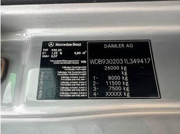 Camión multibasculante Mercedes-Benz 2541 6X2 Marrel Abroller Hydr. Verriegelung: foto 4
